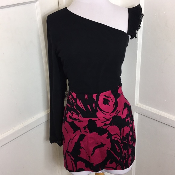 Rue de La Paix Boutique Black blouse 32 - Picture 1 of 5